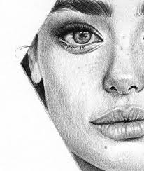 Girl Love And Beautiful Image On We Heart It Realistic Drawings Unique Drawings Art Sketches