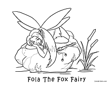 You can also be like the magic fairy and do magic and wonders thru coloring. Free Coloring Pages Animal Fairies
