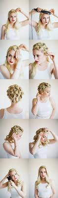 Diy Modern Pin Curls Tutorial Once Wed Vintage Hairstyles For Long Hair Hair Curling Tutorial Hair Styles