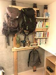 29歳男性の一人暮らし部屋を ラブリコ でアウトドアっぽい部屋に大変身 camp hack キャンプハック ラブリコ インテリア 収納 部屋