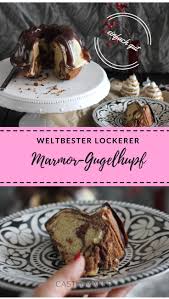 Rezept Lockerer Marmor Gugelhupf Mit Schokoladenglasur Castlemaker Lebensmittel Essen Gugelhupf Dessert Rezepte
