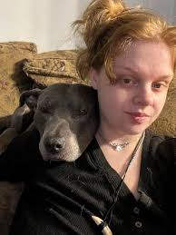 Lost pit mix dog named Sweetie near Guthrie