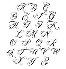 What i mean by that is that with a calligraphy tool like for example a dip . Calligraphy Alphabet Vector Images Over 140 000