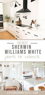 It is sherwin williams sw 0050 classic light buff. Best Sherwin Williams White For Cabinets Paint Cabinets White Sherwin Williams White Painted Kitchen Cabinets Colors