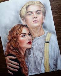 Another one shows jack and rose from the movie titanic with their hands outstretched on. Drawing Movie Rose Full Body Drawing Titanic