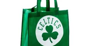 Boston Celtics Green Reusable Tote Bag