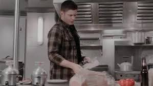 Food is the way to the heart! Top 30 Dean X Reader Gifs Find The Best Gif On Gfycat