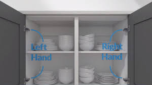 Custom cabinetry by plain & fancy. How Does Left Right Door Hinging Work Diy Kitchens Advice