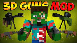 Better guns lets you do just that! 3d Gun Mod For Minecraft 1 9 1 8 9 1 7 10 World Of Minecraft