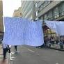 Protestas de comunidades indígenas bloquean sede del Ministerio del Interior en Bogotá