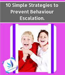 10 Strategies To Prevent Behaviour Escalating