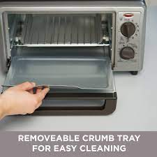 It can be easily cleaned. Toaster Oven Crumb Tray Bun Toaster Machine