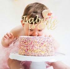 25 first birthday cakes for boys your baby's first birthday is a day some start planning from the day they are born. First Birthday One Cake Topper Custom Name Age Girl Boy Pink And Gold Party Decorations