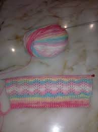 Denizde Dalga Renkli Orgu Modeli Yapilisi Orgu Baby Knitting Patterns Orgu Desenleri