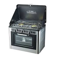 ¿cuál es el mejor horno a gas del 2020? Horno Y Cocina A Gas Butano Airmec Am120485 Ideal Para Camping 2 Fuegos Puerta Con Doble Cristal