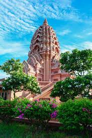 Pink Temple Temple South Asia Thailand