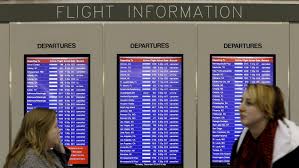 The earliest flight departs at 06:00, the last flight departs at 21:35. Christmas Rush Flight Delays Blow Into Northeast