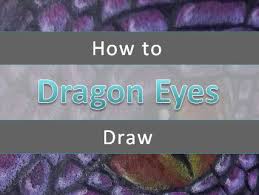 They're actually fairly simple to draw since they're just made up of a few basic shapes. How To Draw Dragon Eyes Art Tutorial For Beginners Art By Ro