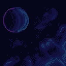 I literally just took a png of space and scaled it to 64x64 on ms paint. S P A C E 64x64 Pixelart