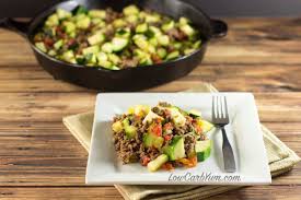 Mexican Zucchini And Beef Low Carb Yum Low Carb Mexican Recipes Healthy Recipes