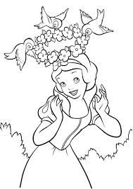 Free snow white coloring pages. Free Easy To Print Snow White Coloring Pages In 2021 Snow White Coloring Pages Disney Princess Colors Disney Princess Coloring Pages