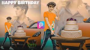 Happy Birthday Photo Editing Concept Xafarstudio Wish your friend or loved one a happy birthday by sending them joyful birthday greetings with your images and text. happy birthday photo editing concept