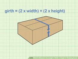 How To Measure The Length X Width X Height Of Shipping Boxes