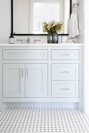 Black And White Vanity Ideas Cabinets Studio Mcgee Jpg Black And White Tiles Bathroom Girls Bathroom Design White Bathroom Tiles