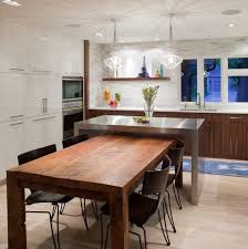 Room & board can answer these dining room layout questions and more. Inspired By Stainless Steel Kitchen Islands Kitchen Island Dining Table Kitchen Island Table Kitchen Island Table Combination