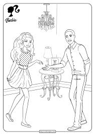 It is difficult to present that the history of the barbie doll contains more than 50 years. Barbie Dancing With Steven Coloring Pages 21