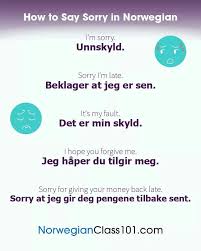 Submitted 4 months ago by mathwhizteenheritage, decided to learn spanish fully. How To Say Sorry In Norwegian Learning Spanish Learn Spanish Online Learning Spanish Vocabulary