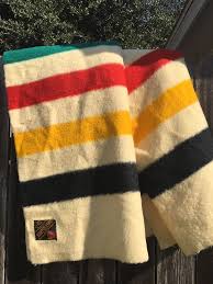Shop target for bed blankets you will love at great low prices. Vintage Hudson Bay Trapper 4 Point Indian Trade Blanket Made In England 86 X 72 Hudson Bay Blanket Vintage Blanket Blanket
