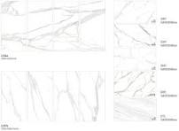 Artificial Carrara White Marble Carrara White Nano Glass