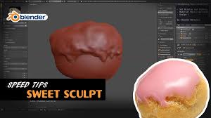 Hi All This Is A Basic Workflow Of Sculpting 3d With Blender It Isn T A Tutorial To Create Sweet Bigne Blender Tutorial Blender 3d Modeling Tutorial