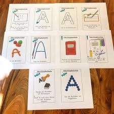 Aris Grundschulblog Neues Schuljahr Buchstaben Puzzle Buchstaben Lernen