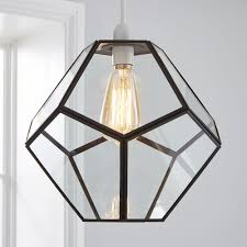 Black And Gold Lampshade Dunelm Nova Easy Fit Black Pendant Metal Lighting Contemporary Terrariums Frame Light