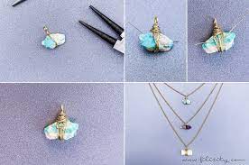 Fertigt euch zunächst eine vorlage für eure zuckerstange aus papier an, und bedenkt dabei die nahtzugabe. Schmuck Selber Machen Diy Edelsteinketten Filizity Com Diy Blog Aus Dem Rheinland