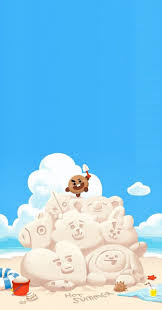 Pin Oleh Veevy Di Bt21 Wallpapers Wallpaper Lucu Animasi Gambar