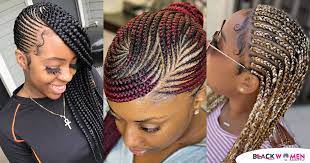 They usually begin like regular cornrow braids, with synthetic hair slowly incorporated to create a larger plait near the nape. Ghana Braids New Pencil Hair Styles 2020 Erik Radvon