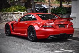 Brianzuk Spots An Absolutely Stunning Red Mercedes Sl65 Amg Black Series Very Rare Color For This Car Bmw Oldtimer Bmw Oldtimer