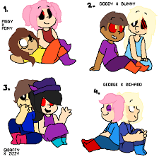 Today i'm reacting to more roblox piggy tiktoks and zizzy and pony shippers sent me way too many zizzy and pony ship meme videos!⚠️ download the battle cats:. Pixilart Piggy Ships By Furrybiscut
