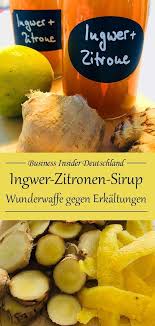 Ingwer Zitronen Sirup Naturliche Wunderwaffe Gegen Erkaltungen Ingwer Zitrone Ingwersirup Rezepte Zitronensirup