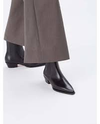 Aeyde Leather Belinda Black Calf Lyst