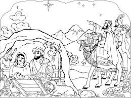 Give your little ones something to color christmas morning. Free Printable Nativity Coloring Pages For Kids