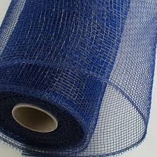 21 Poly Deco Mesh Navy Blue Re100219 Craftoutlet Com
