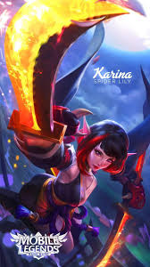 Karina kof leona ml mobile legends. Mobile Legends Karina Wallpapers Wallpaper Cave