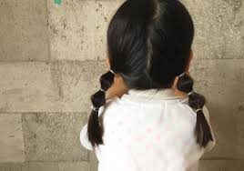 簡単かわいい編み込み不要ボブミディアムの女の子ヘアアレンジ