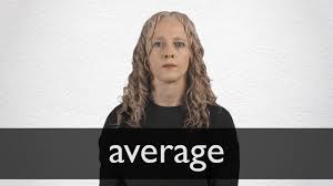 Average Synonyms Collins English Thesaurus