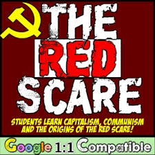Be the first to love this poster. Red Scare Students Investigate The First Red Scare Communism Capitalism