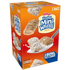 With ten layers of whole wheat and frosted just right, they're the perfect way to start your big day! Kellogg Frosted Mini Wheats 55 Oz Walmart Com Walmart Com
